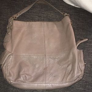 La Victoire Leather handbag